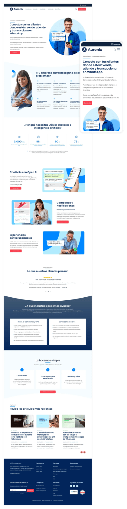 Auronix_Website